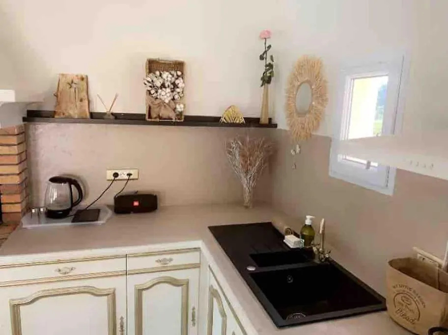 펜션 Maison 70M2 Privatisee Provence Avec Piscine & Jardin Richerenches 프랑스