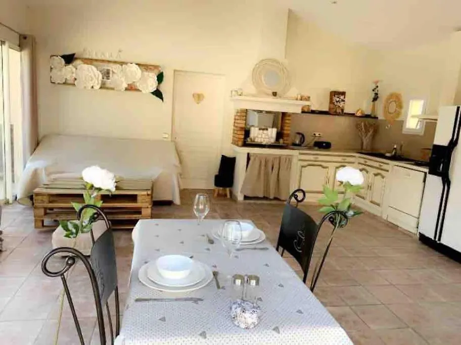 Maison 70M2 Privatisee Provence Avec Piscine & Jardin Richerenches 펜션